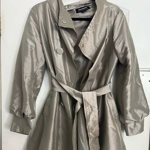 COFFEE SHOP LONG GREY BLAZER